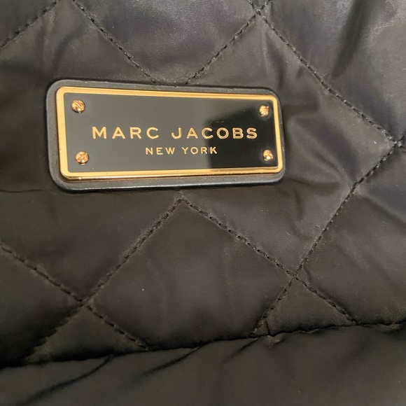 Marc Jacobs Quilted Style Backpack in Black